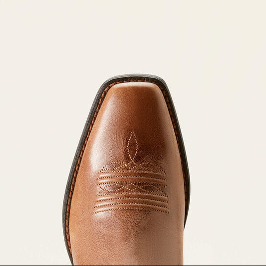 Ariat 10053733 Round up Square Toe Russet
