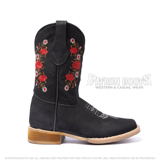 Potrero Boots Rosal Negro Kids