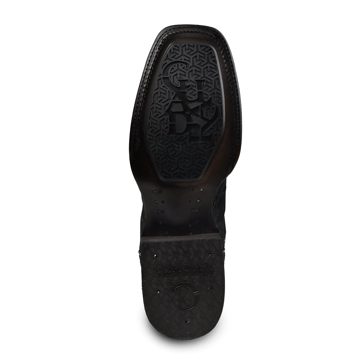 Black Elephant Laser & Embroidery Square Toe