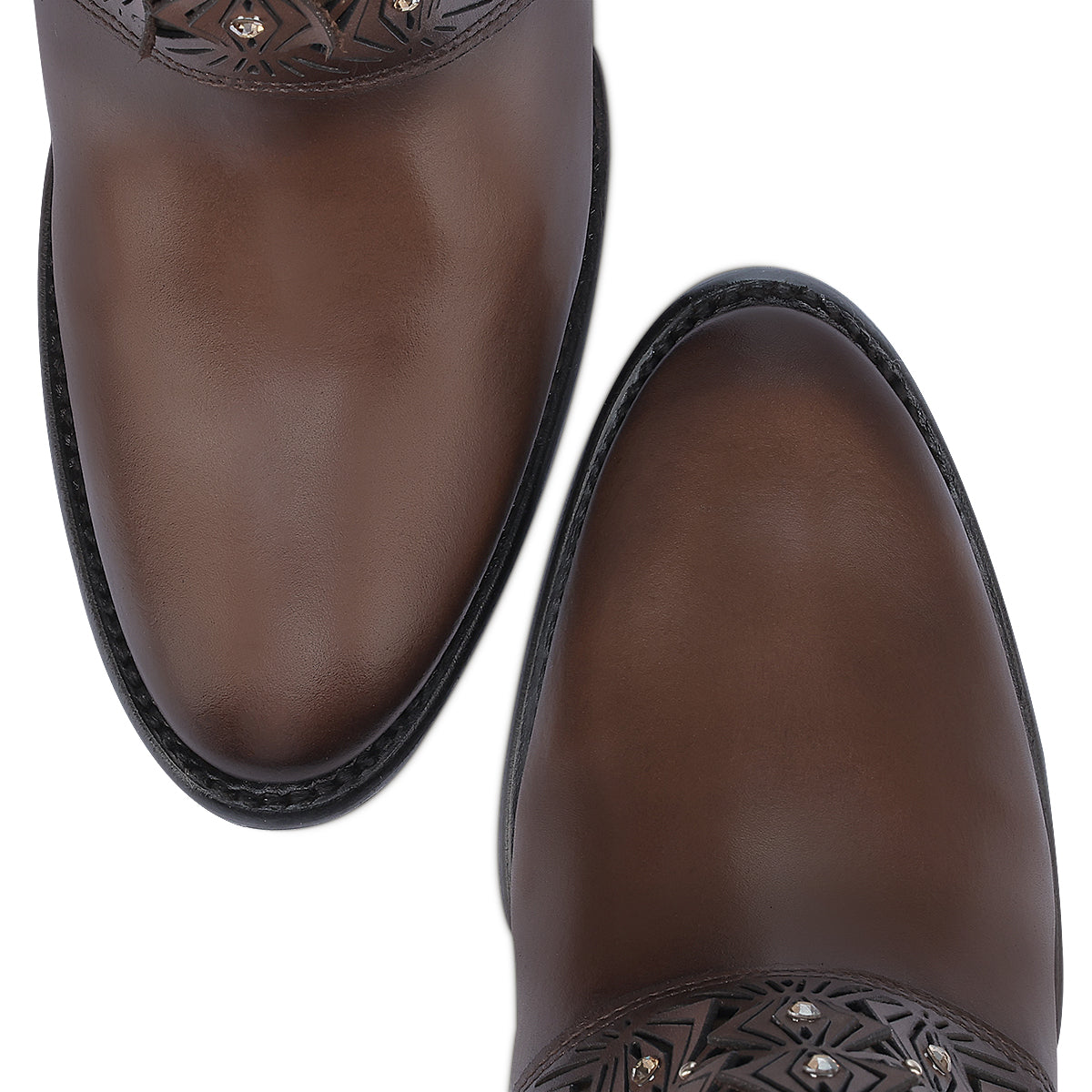 Cuadra Brown Laser Embroidery CU877