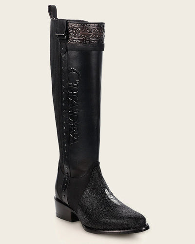 BLACK STINGRAY BOOT