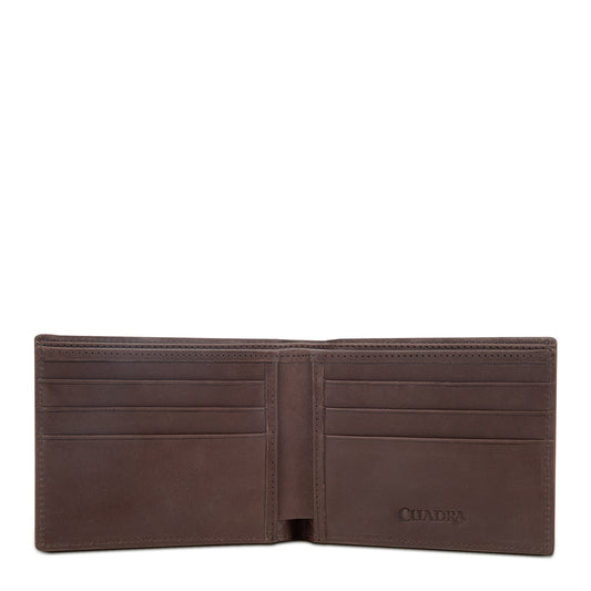 Cuadra Antique Honey Alligator Wallet DU470