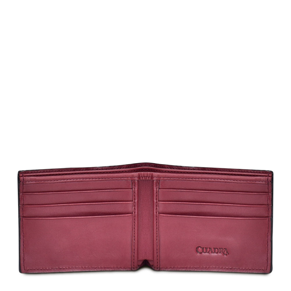 Cuadra Black Alligator Wallet DU466