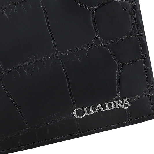 BLACK ALLIGATOR WALLET DU711