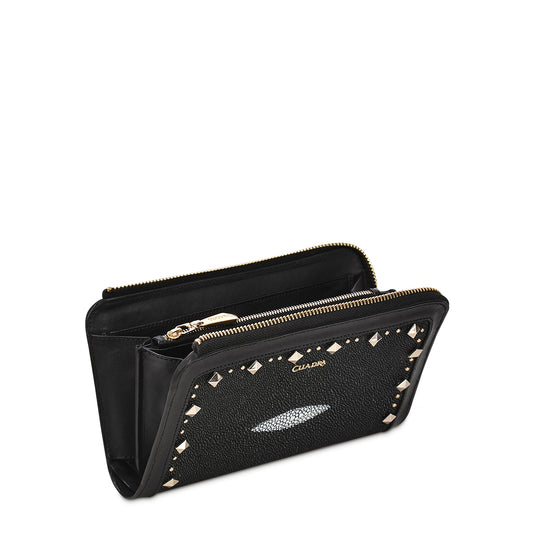 BLACK STINGRAY STUDS DU437
