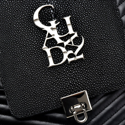 BLACK STINGRAY EMBROIDERY DU678