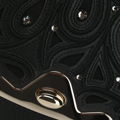 Cuadra Cowhide Laser Bag LD Black DU822