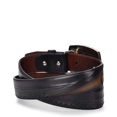 Tobacco Laser & Woven Belt