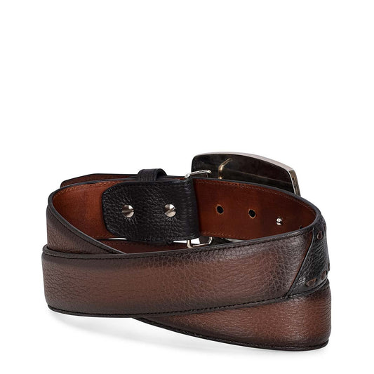 Cuadra Brown Deer Woven Belt BC261