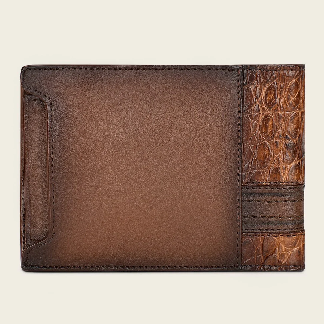 BALI HONEY CAIMAN WALLET