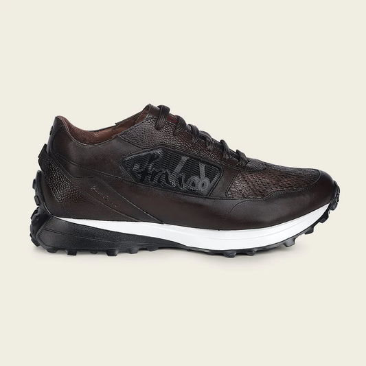 TRUFFIE PYTHON R/DARCK BROWN CALF