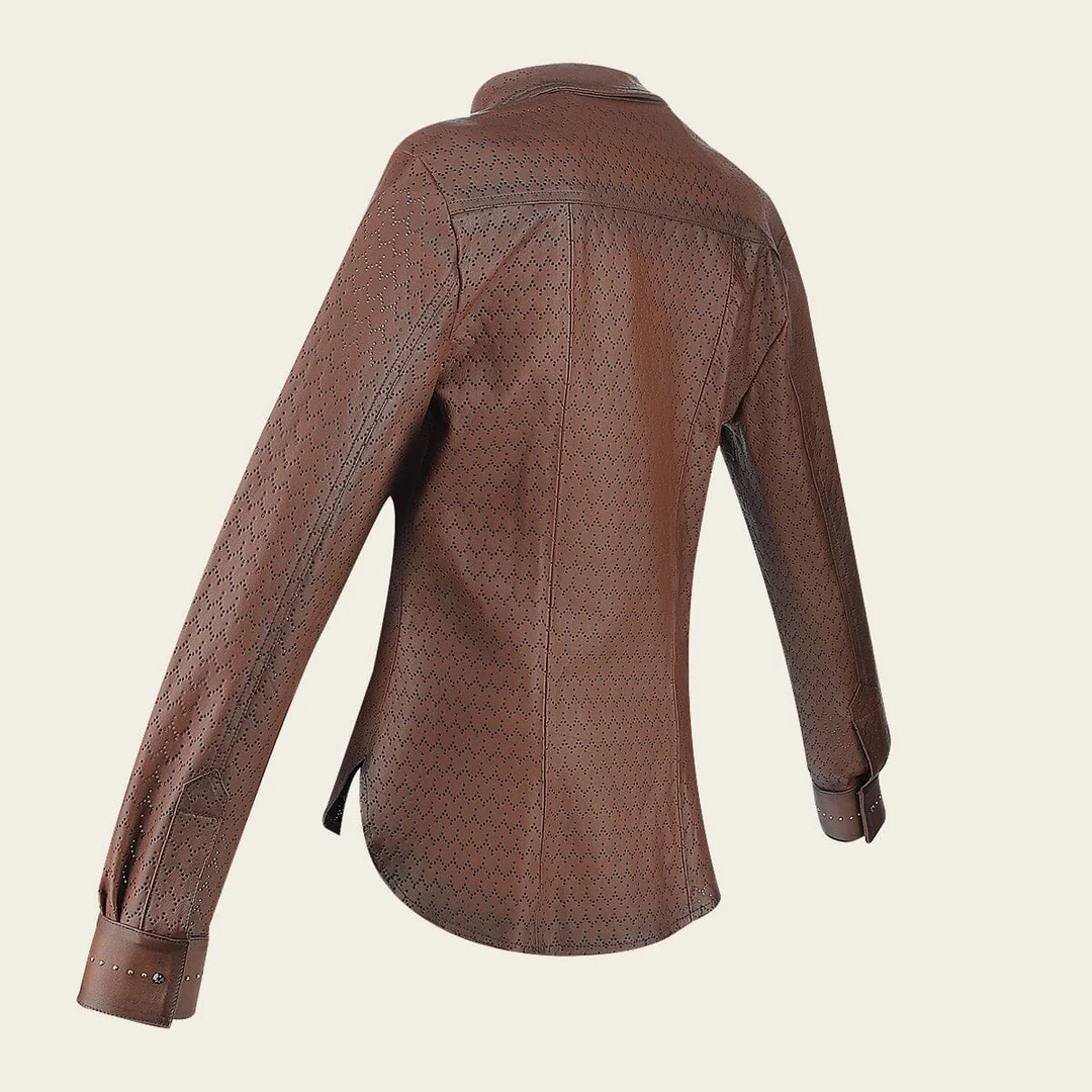 BROWN LÁSER JACKET
