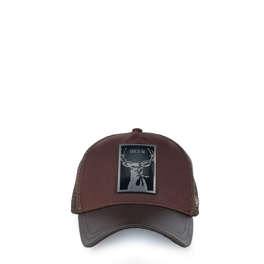 Cuadra Chocolate Deer Cap CC115