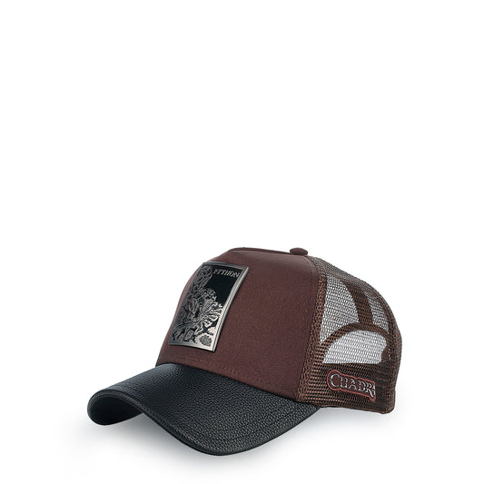 Cuadra Blue/Brown Python Cap CC118