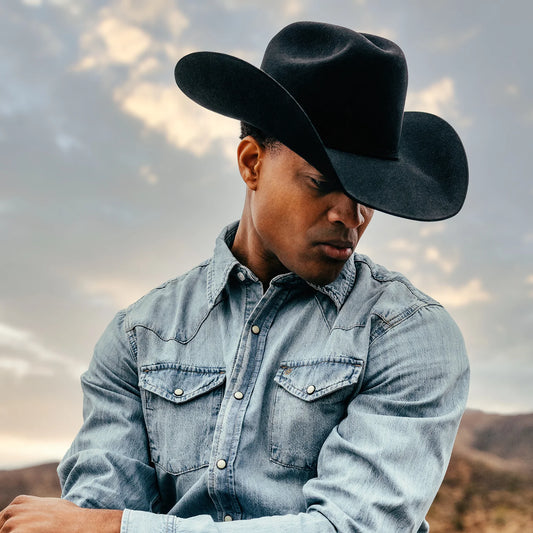 Skyline 6X Cowboy Hat Black