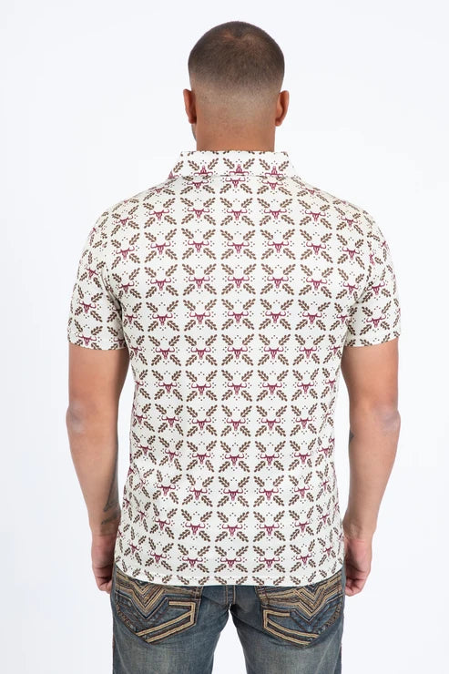 Platini Western Long Horn Beige PGP11427
