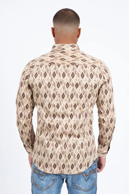 Platini Shirt Khaki CWL11337