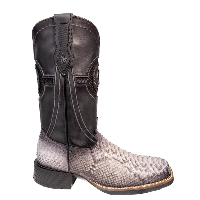 NATURAL PYTHON EMBRIODERY & LASER CC289