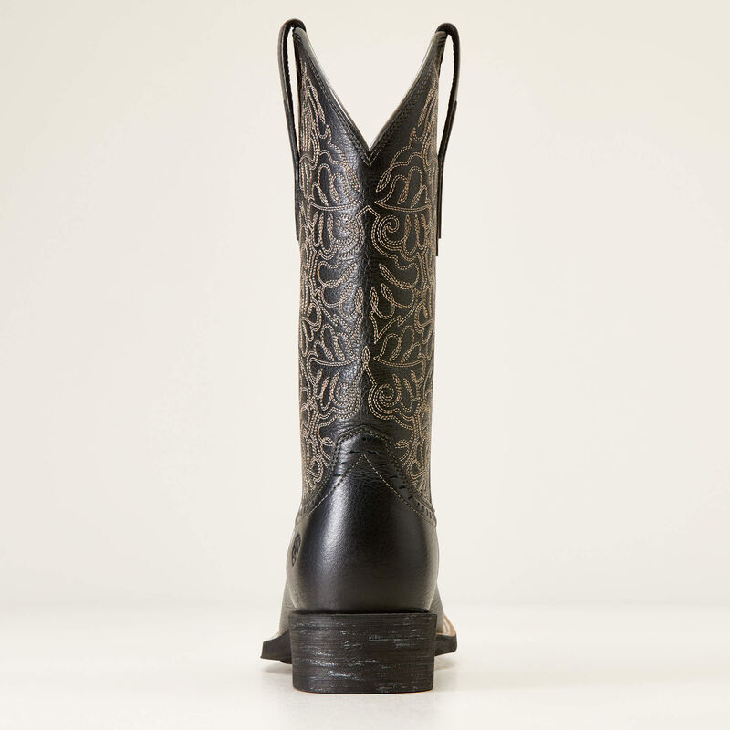 Ariat 10034024 Round up Remuda Black Deertan