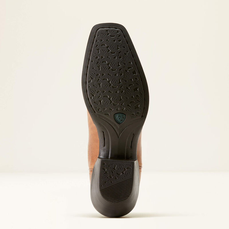 Ariat 10053733 Round up Square Toe Russet