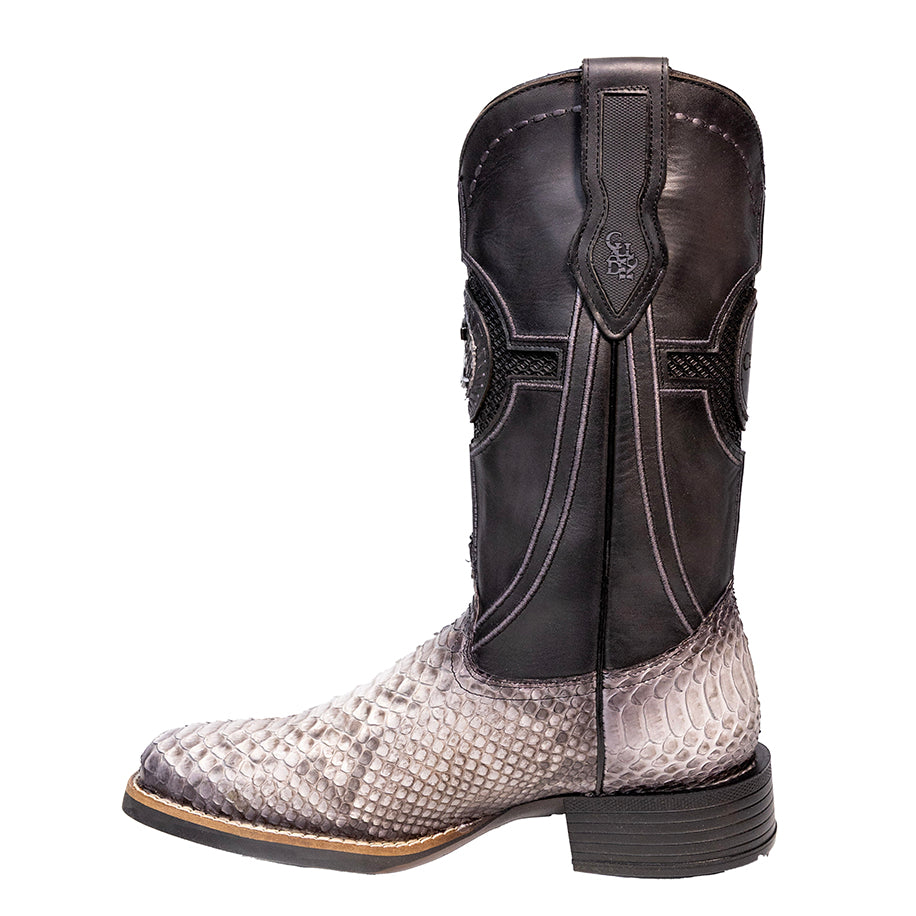 NATURAL PYTHON EMBRIODERY & LASER CC289