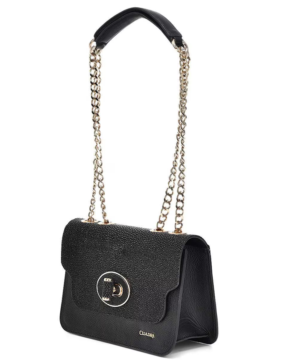 BLACK STINGRAY BAG DU648