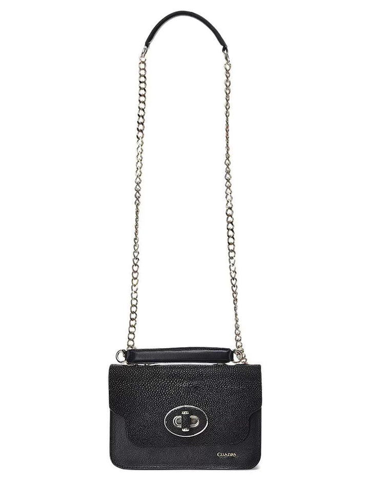 BLACK STINGRAY BAG DU648