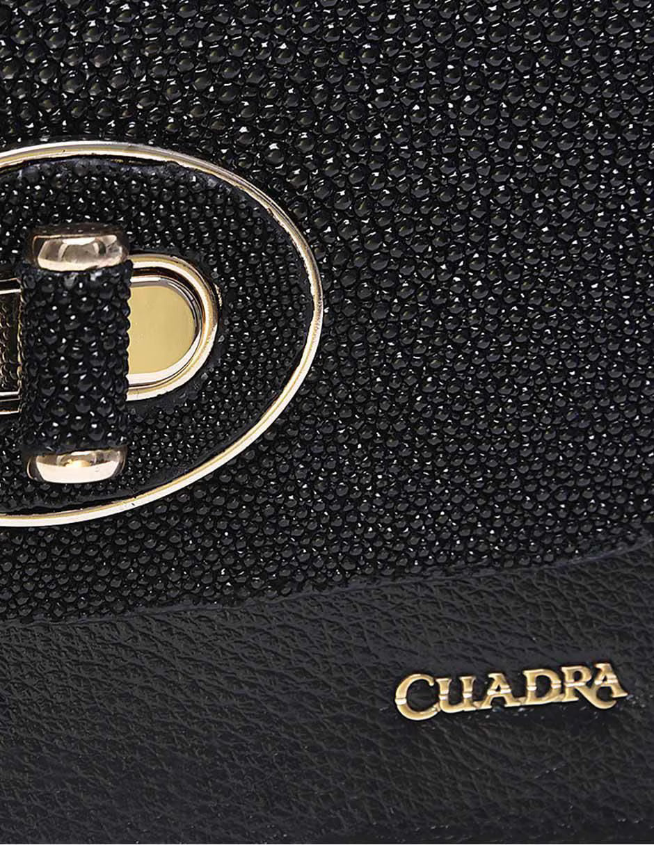 BLACK STINGRAY BAG DU648
