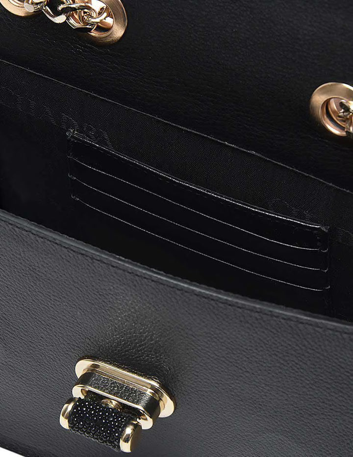 BLACK STINGRAY BAG DU648