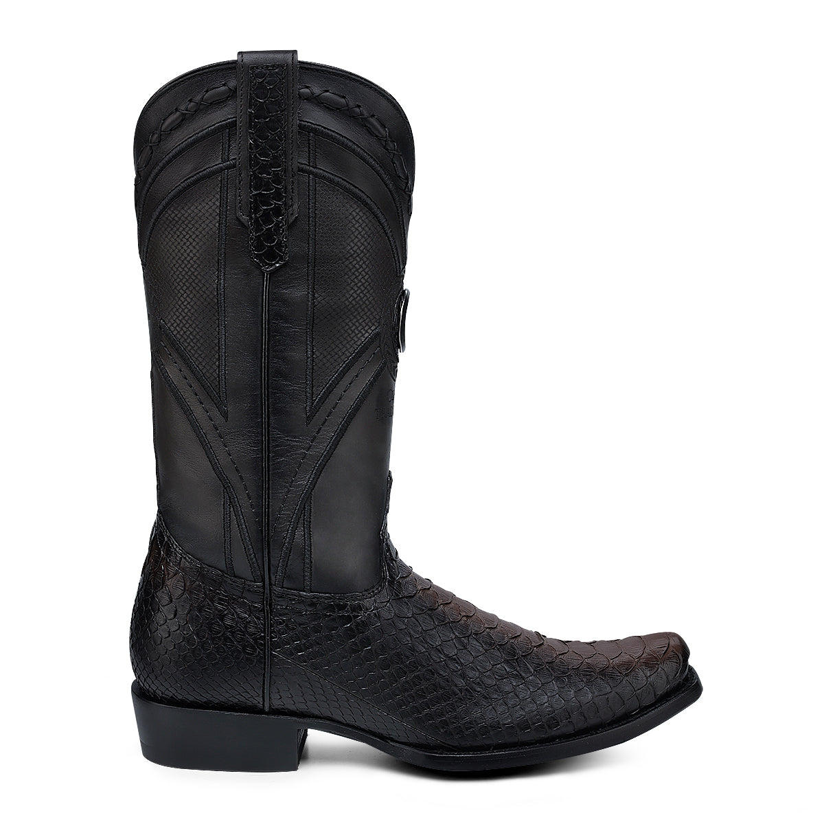 CHOCOLATE PYTHON EMBROIDERY CU849