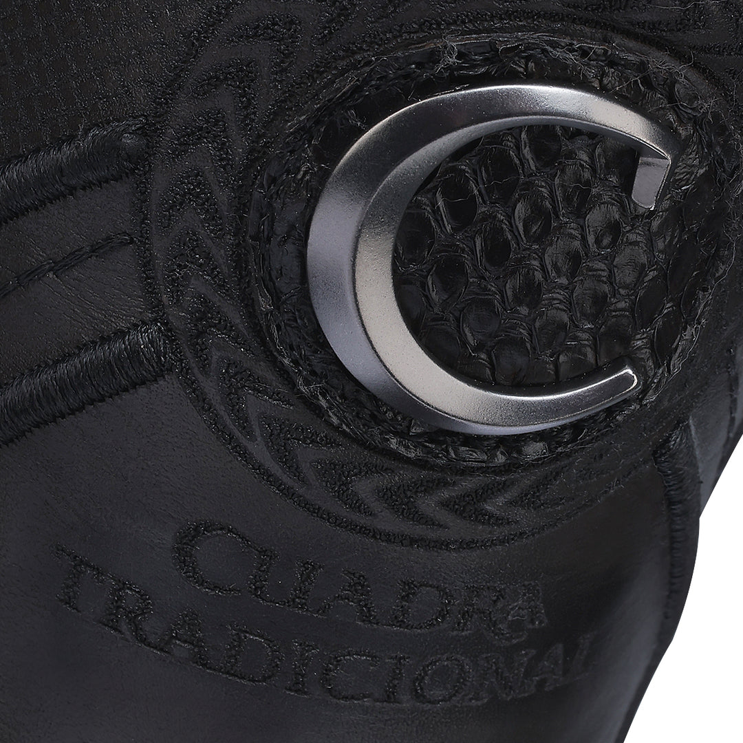 CHOCOLATE PYTHON EMBROIDERY CU849