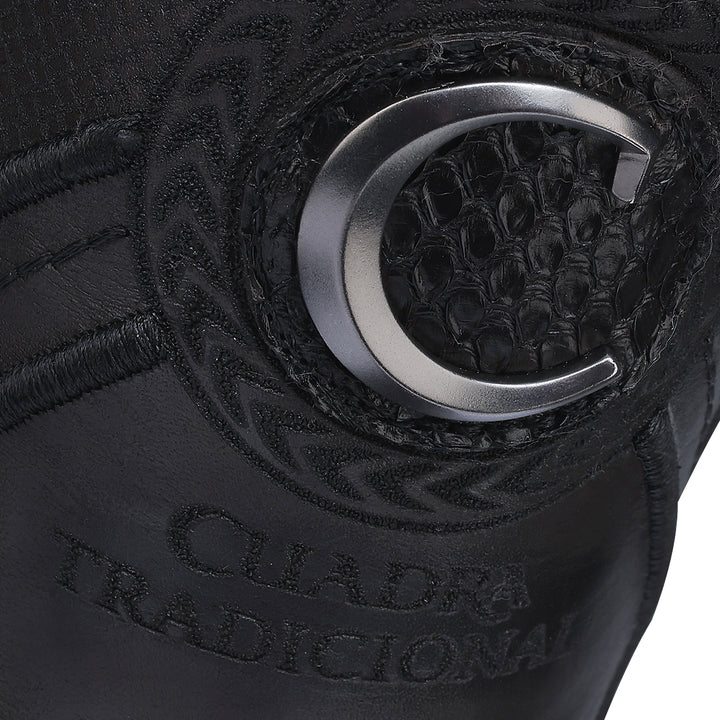 CHOCOLATE PYTHON EMBROIDERY CU849