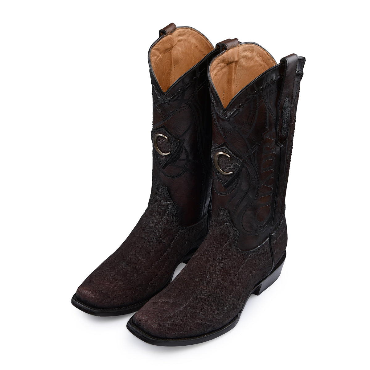 Cuadra Brown Elephant Laser embroidery CU458