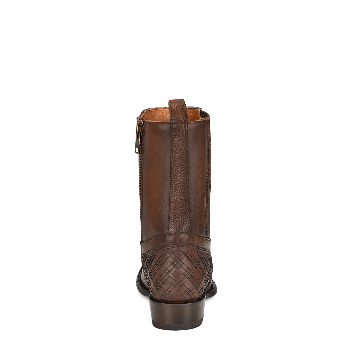 Honey ZIpper & Studs Narrow Square Toe