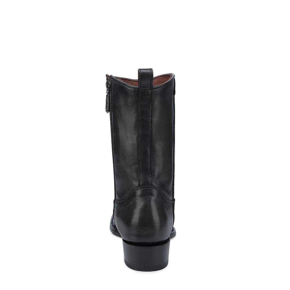 Black Stingray Laser & Woven Narrow Square Toe