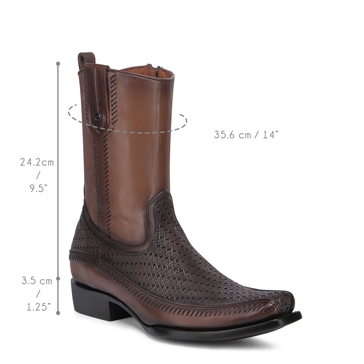 CUADRA -Honey Laser & Woven & ZIpper
