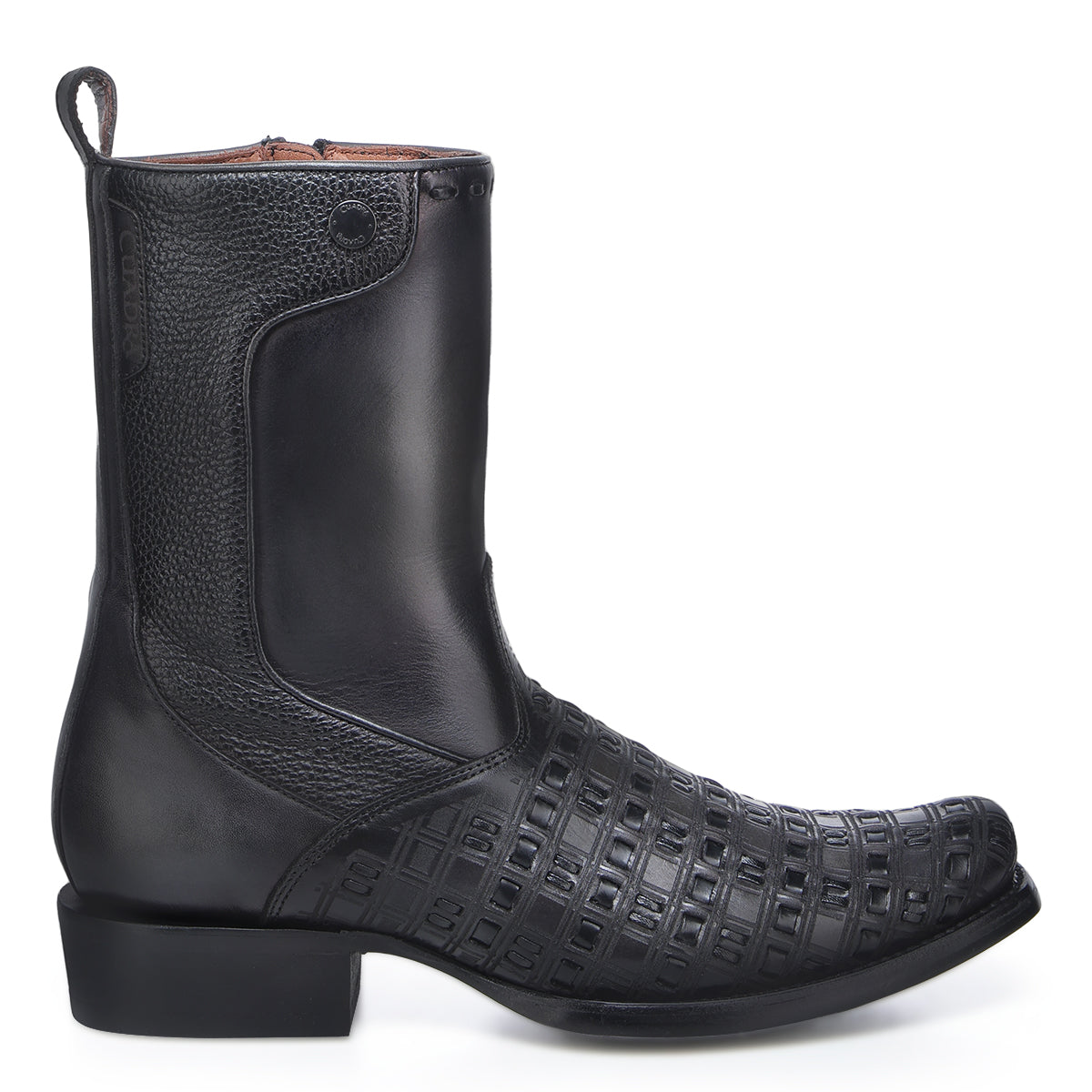 OXFORD LASER & WOVEN & ZIPPER NARROW SQUA CU941