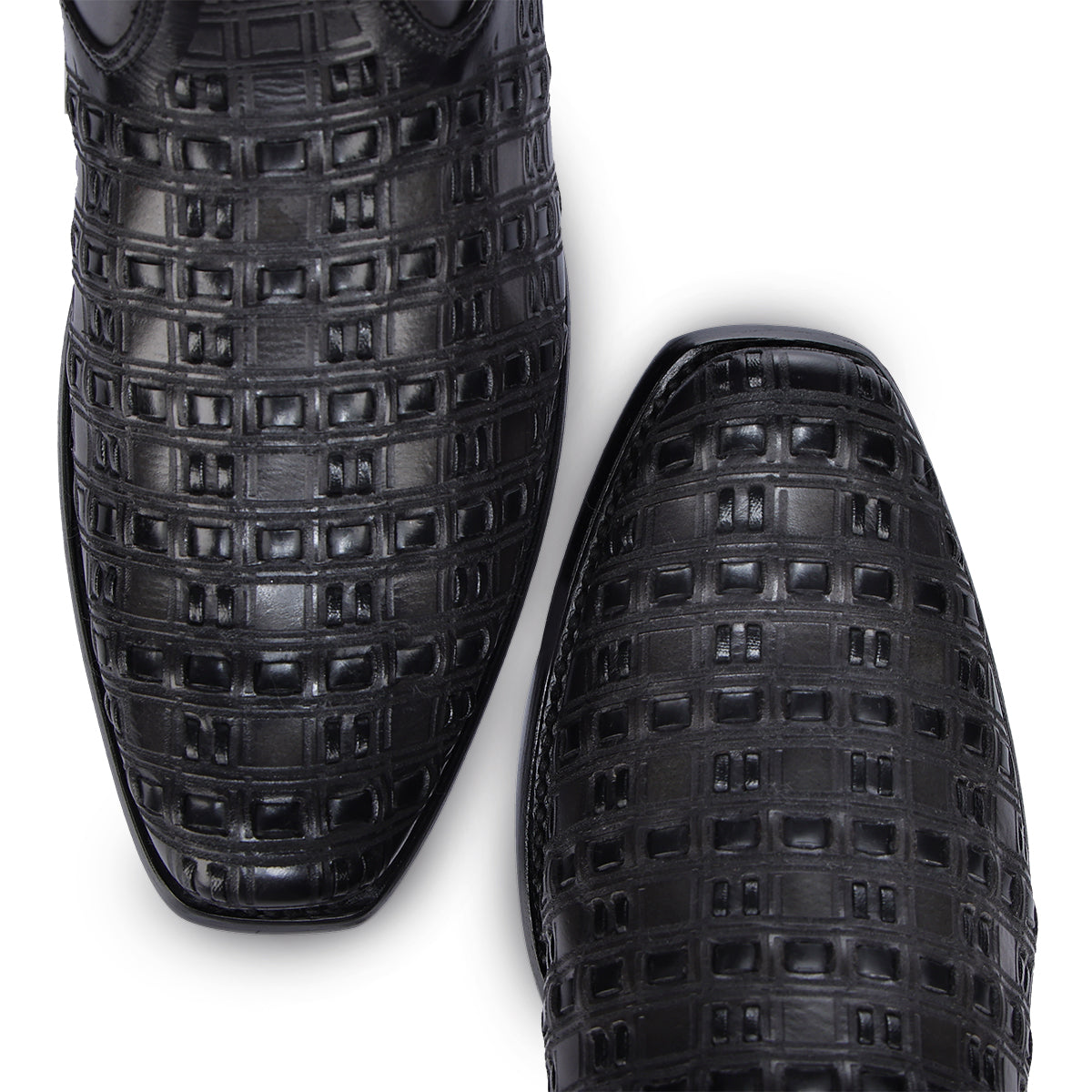 OXFORD LASER & WOVEN & ZIPPER NARROW SQUA CU941