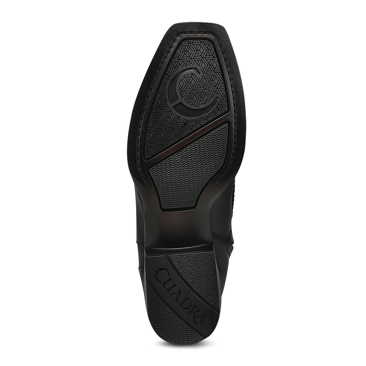 Cuadra Chocolate Caiman Laser & Zipper Narrow Square CC300