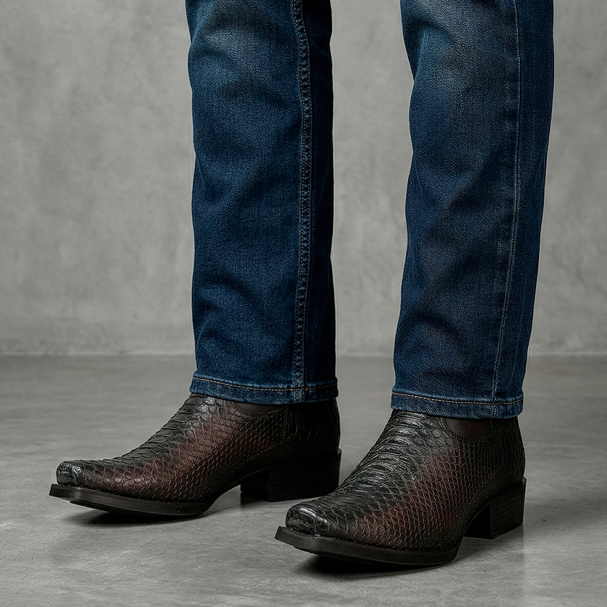 Cuadra Python Laser & Zipper Honey CC2986