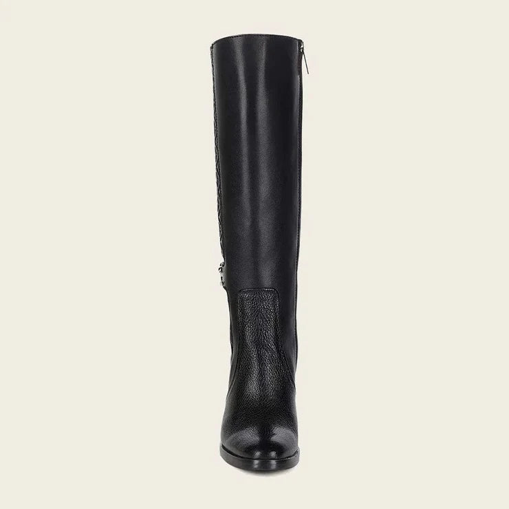 BOOT BLACK DEER/COWHIDE