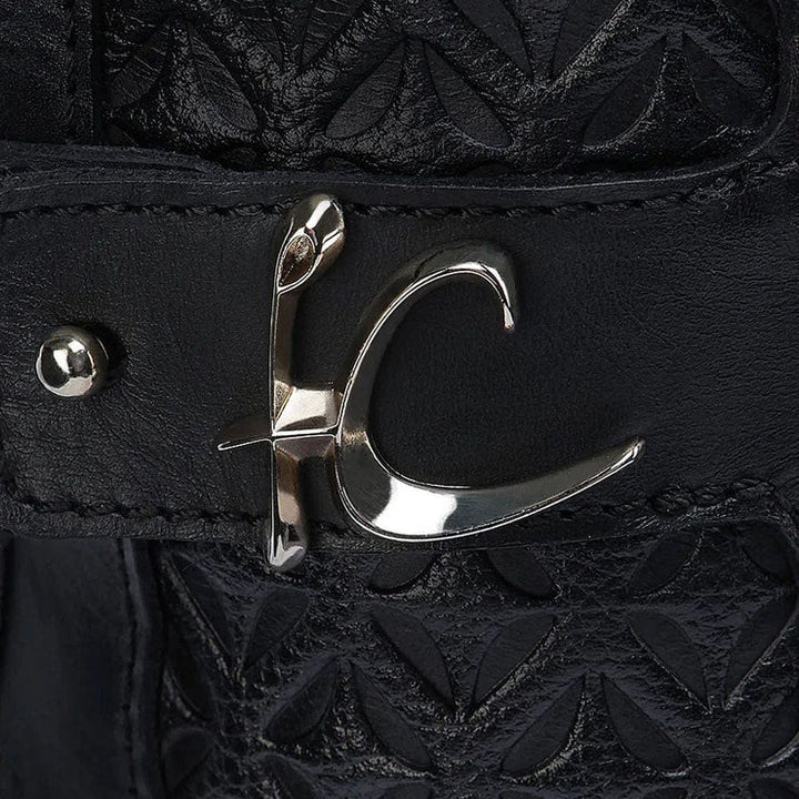 BOOT BLACK DEER/COWHIDE