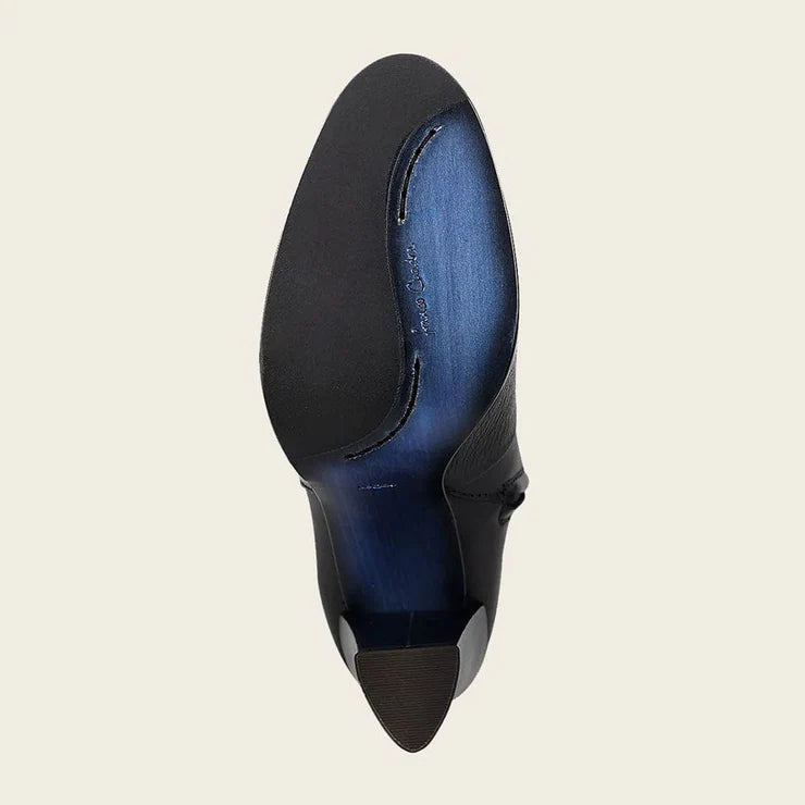 BOOT BLACK DEER/COWHIDE