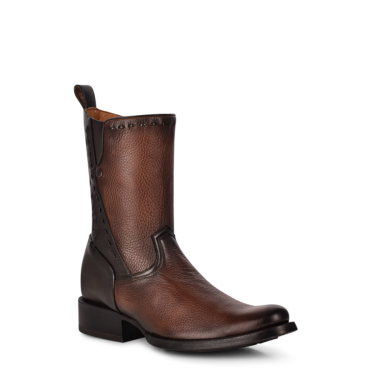Paris Maple Deer Laser & Woven Round Toe