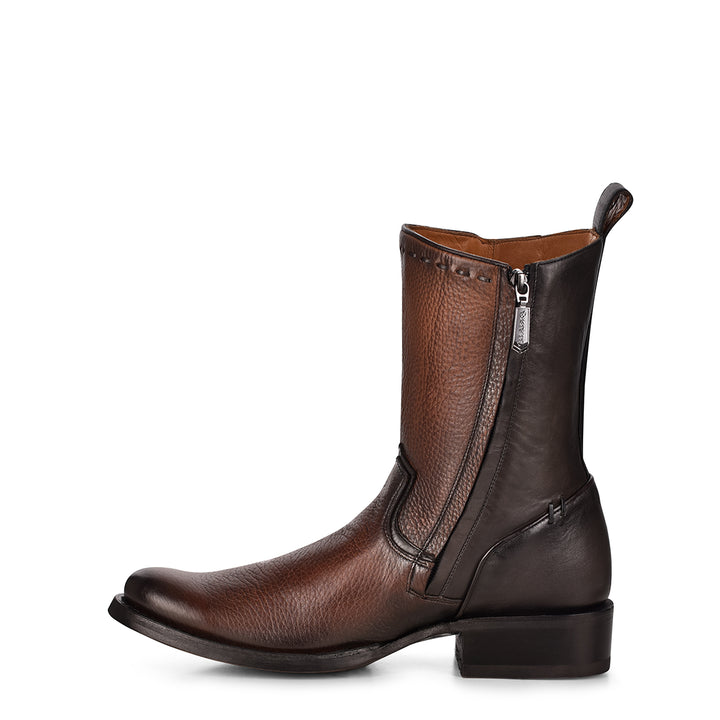 Paris Maple Deer Laser & Woven Round Toe