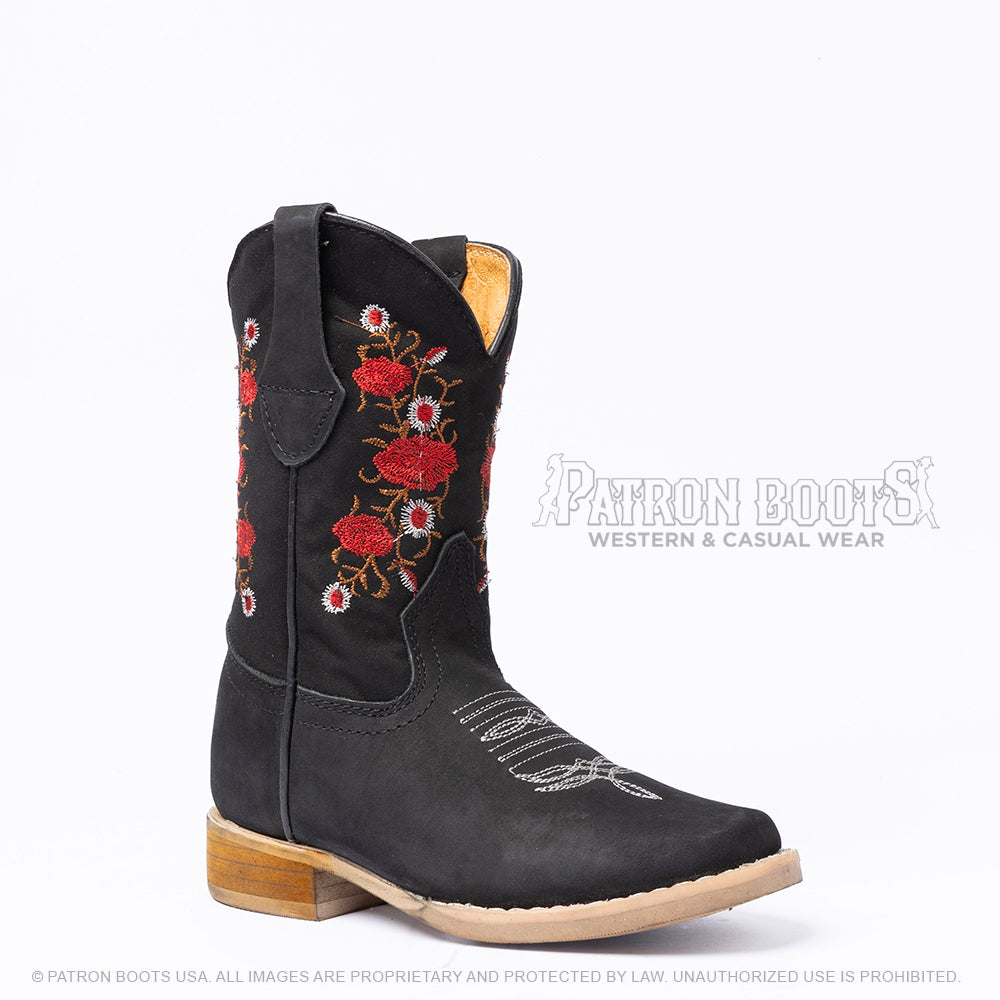 Potrero Boots Rosal Negro Kids
