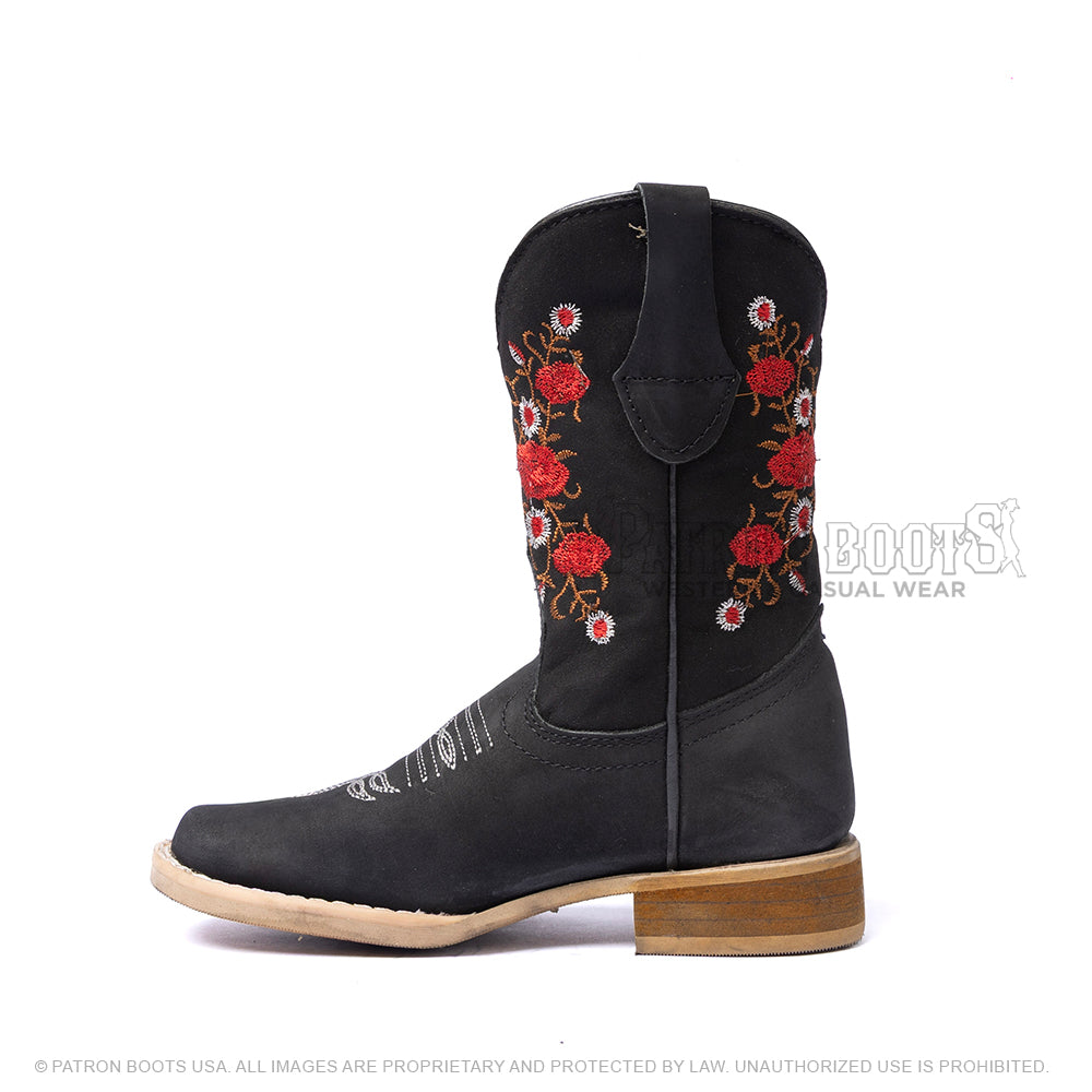 Potrero Boots Rosal Negro Kids