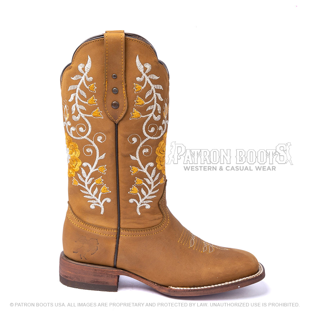 Botas Artillero Crazy Honey H-32 Flor