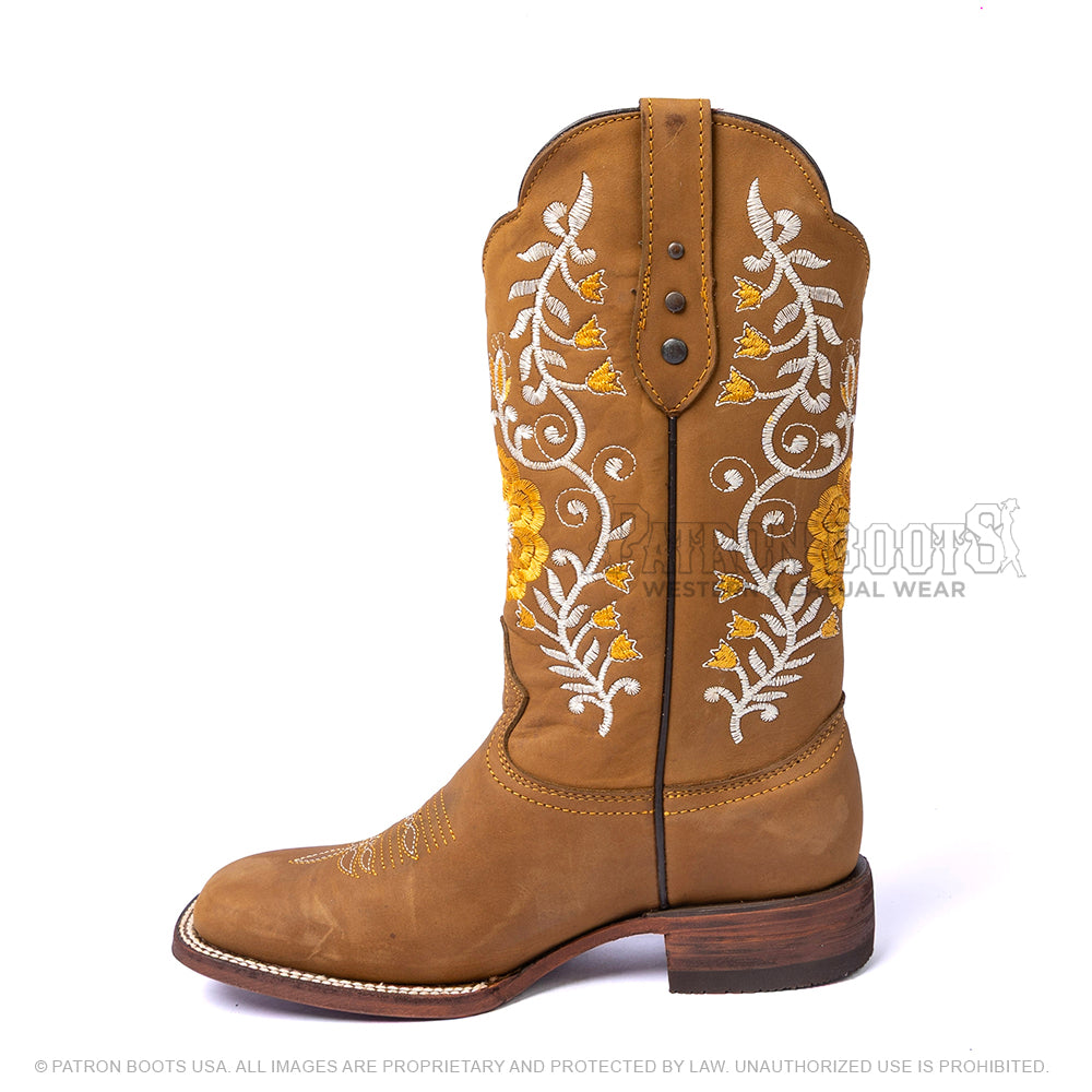 Botas Artillero Crazy Honey H-32 Flor
