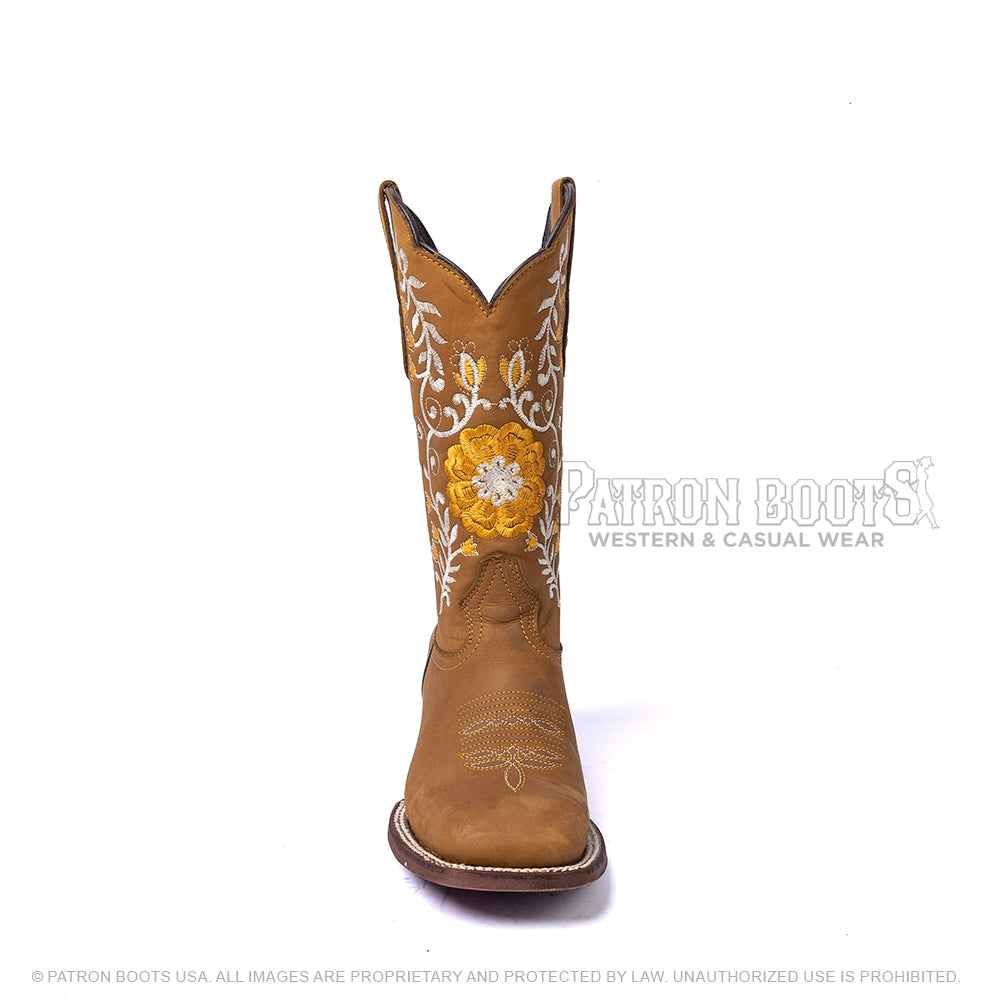 Botas Artillero Crazy Honey H-32 Flor